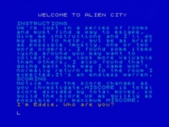 Alien City, The (1984)(Pirate Software) Rom